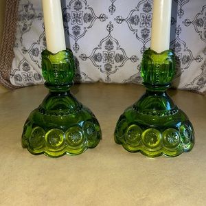 Moon and stars candle holders